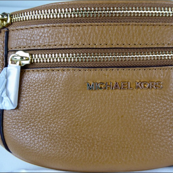 Michael Kors Leather Mott Waist Bag Belt Pack NWT Belt Bag Crossbody - Picture 8 of 8